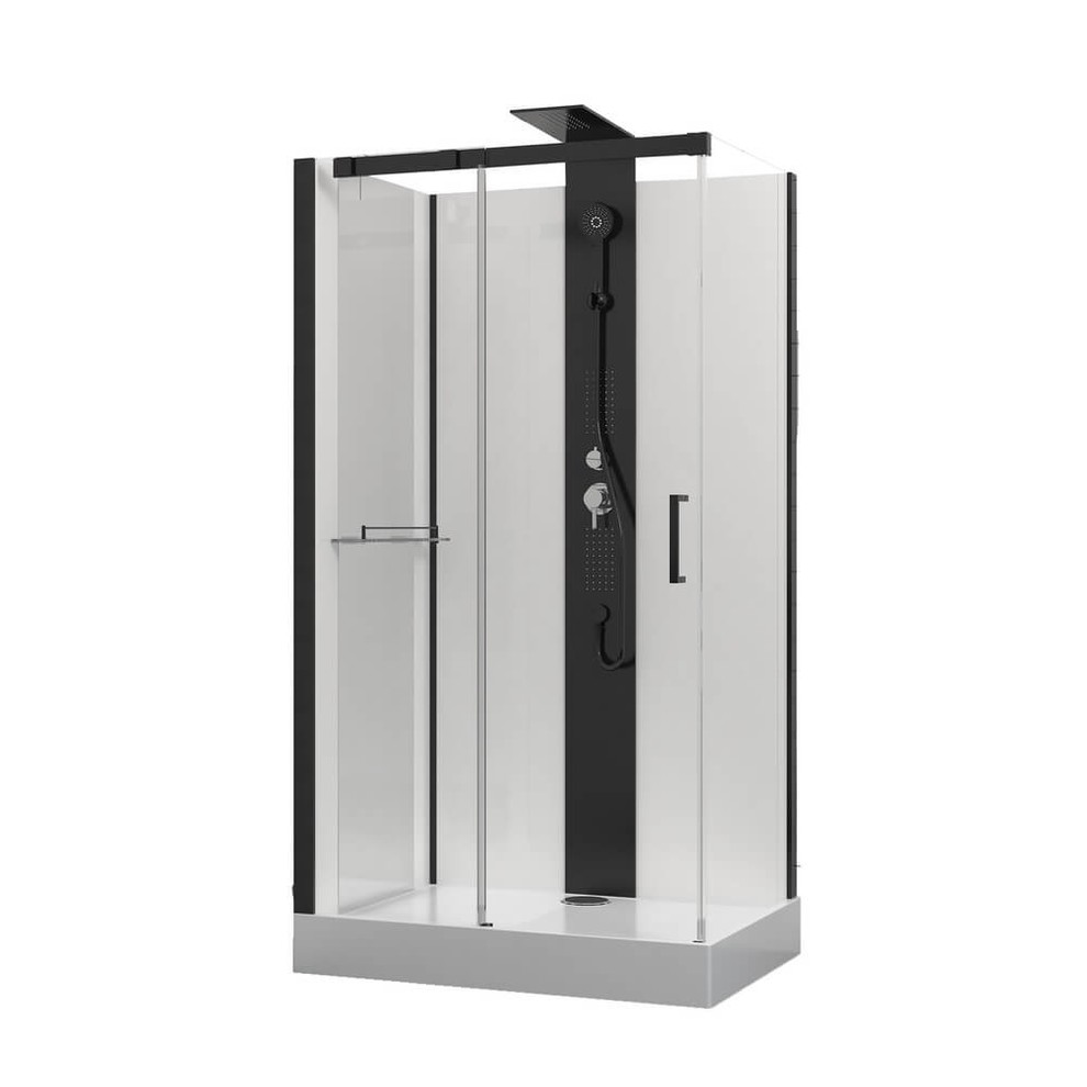 Душевой уголок Radaway Nes KDS II door 120 L+S2 70 120x70 стекло прозрачное фото 2 душевой уголок radaway nes kds ii door 120 l+s2 70 120x70 стекло прозрачное фото 2