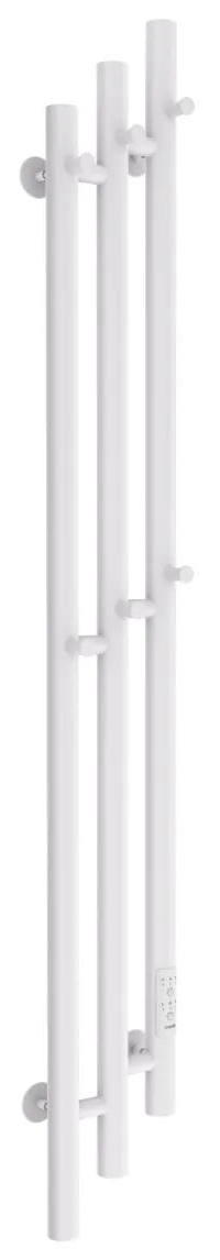 полотенцесушитель электрический маргроид ferrum inaro 3 cascade снш 120x6x12 белый матовый