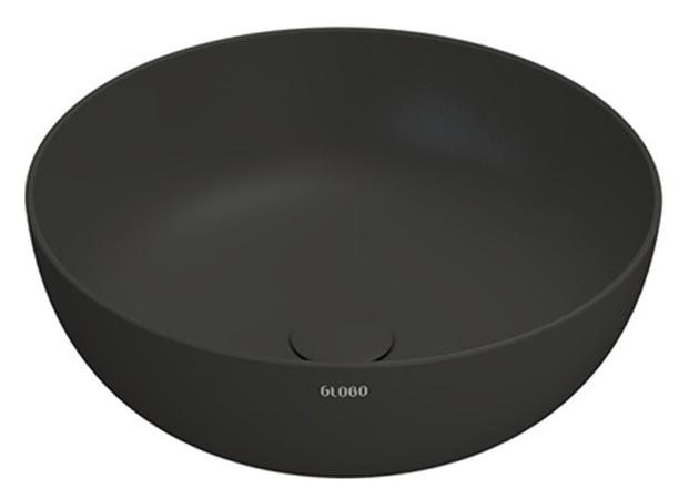 умывальник накладной globo t-edge b6t45sk серый