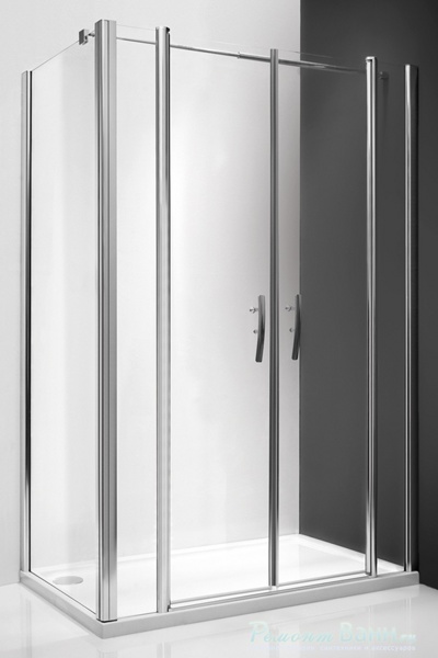 Душевой уголок Gutewetter Slide Square GK-863A 145x110 (хром) фото 2 душевой уголок gutewetter slide square gk-863a 145x110 (хром) фото 2