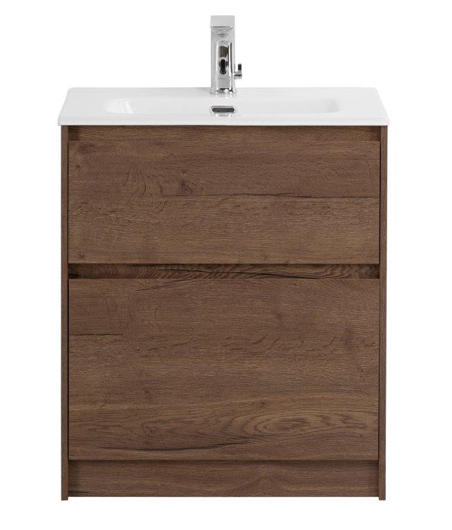 тумба под умывальник belbagno kraft-600-2c-pia-rt rovere tabacco