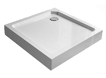 душевой поддон cezares smc квадратный 100x100x3,5