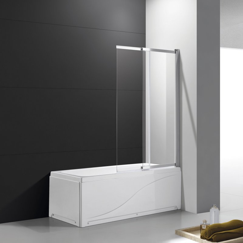 шторка на ванну cezares slider-vf-11-80/150-c-cr