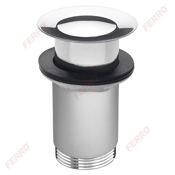 донный клапан ferro s283b хром