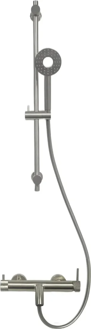смеситель для ванны и душа milleau tissage ml81803m/0705bdq-bn брашированный никель