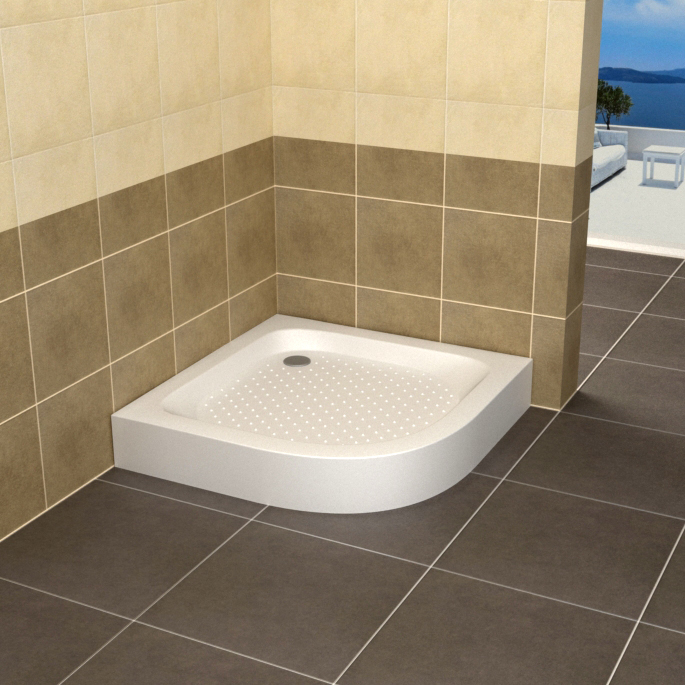 душевой поддон rgw acrylic lux/tn-р 80х80x16 (16180488-41)