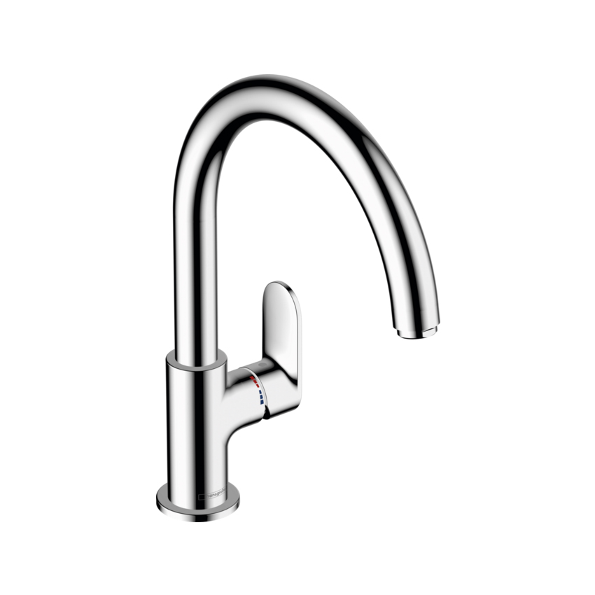 смеситель для кухни hansgrohe vernis blend m35 хром