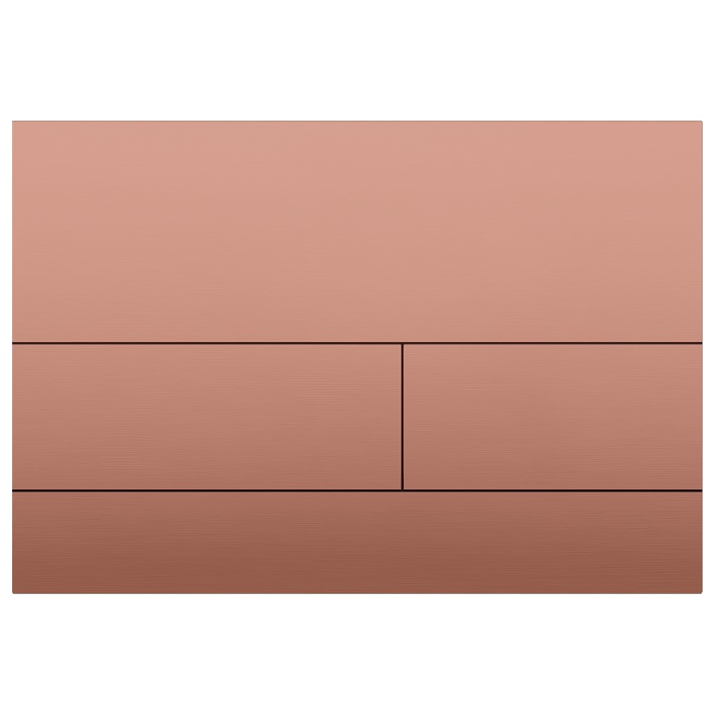 клавиша смыва boheme copper brushed 670-cb брашированная медь