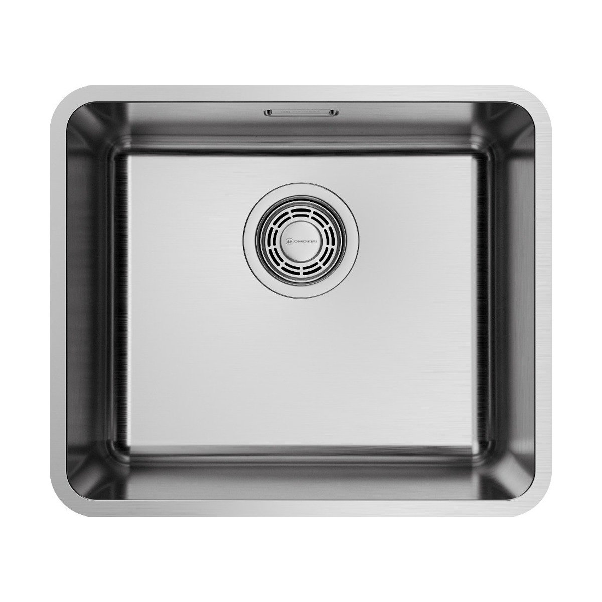 мойка кухонная omoikiri omi 43-u/i ultra mini-in нержавеющая сталь