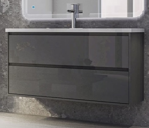 тумба под умывальник cezares glass 41805 antracite