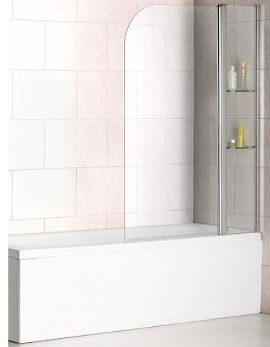 шторка на ванну gooddoor screen hs-100-c-ch 100x140