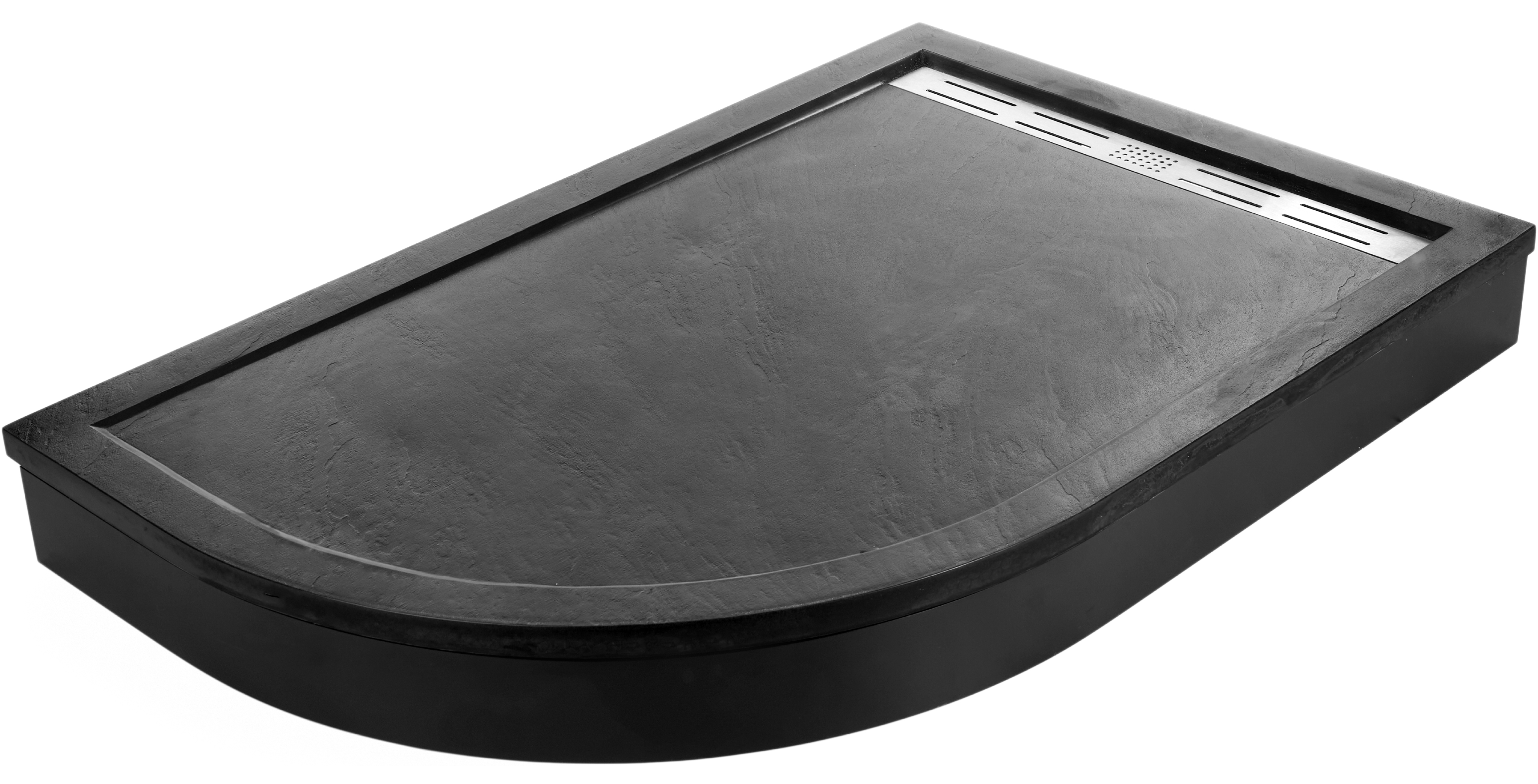 душевой поддон welt-wasser ww trr 12090 stone-bl r 120x90x3 черный