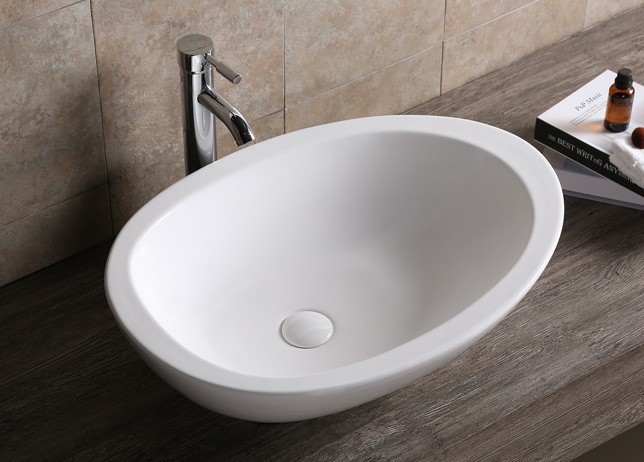 умывальник накладной cerutti spa cr1005 66x48,5 белый