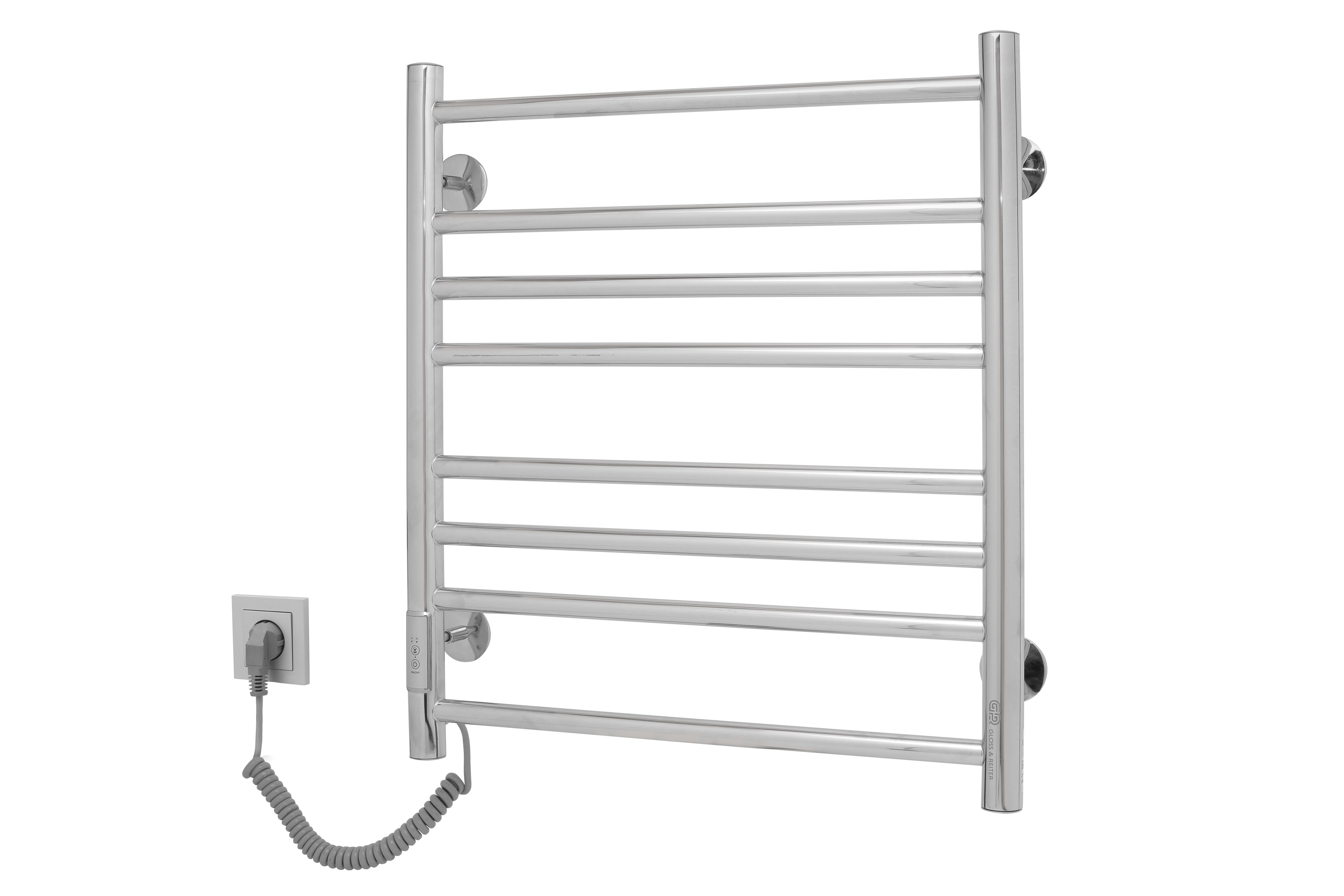 полотенцесушитель электрический gloss&reiter э2. line л.50x60.л8 (л) таймер