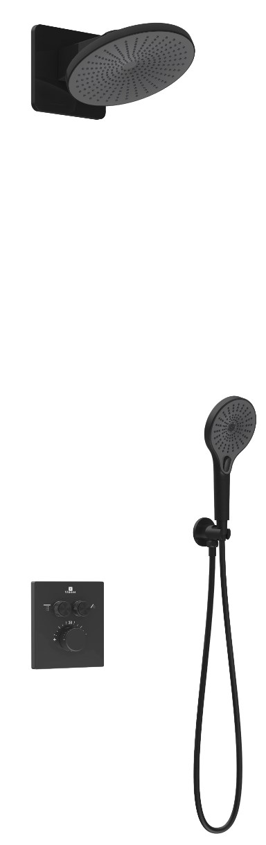 душевая система скрытого монтажа vincea inspire vsfw-3i21mt5mb черная матовая
