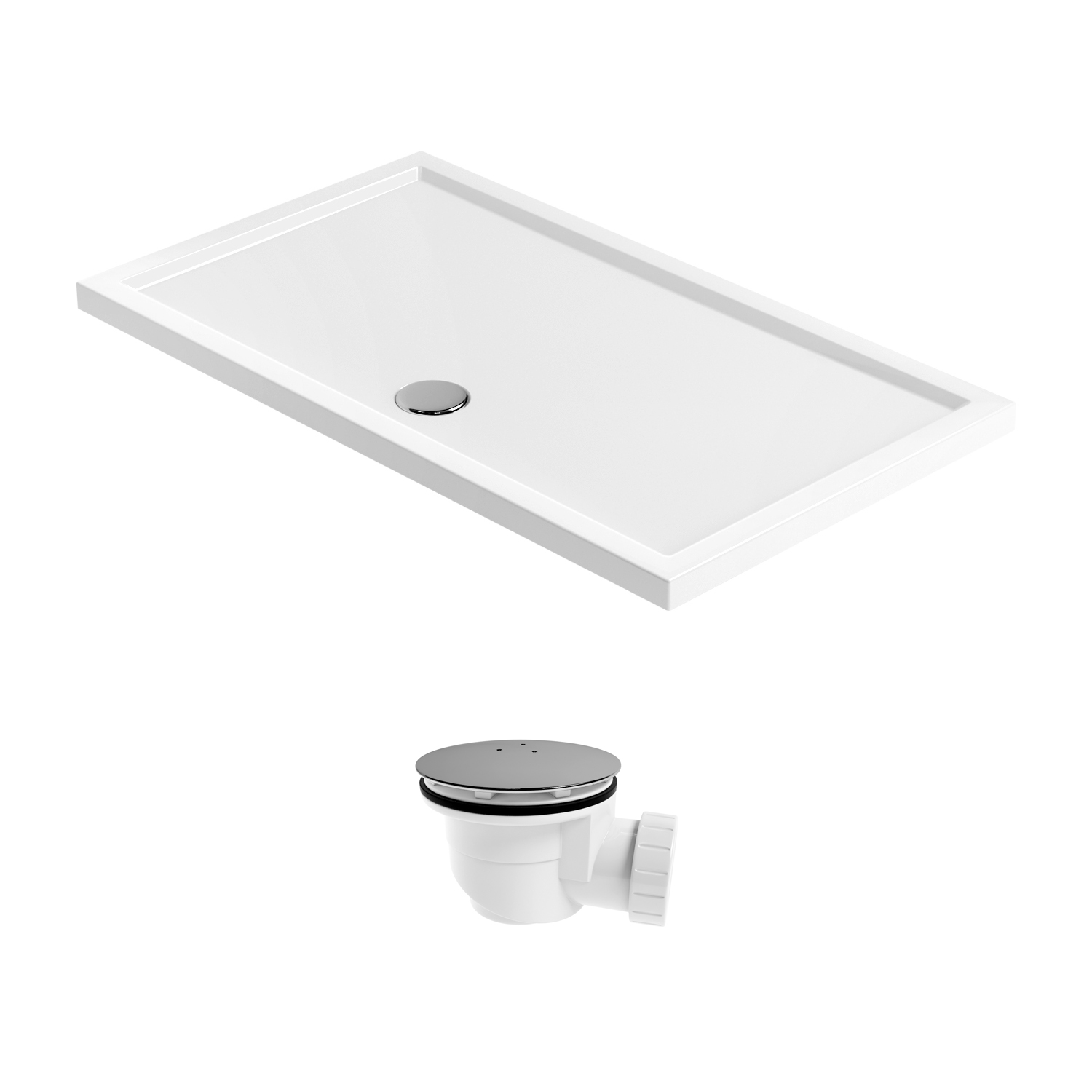 душевой поддон lavinia boho one 3701914s 140x80 белый