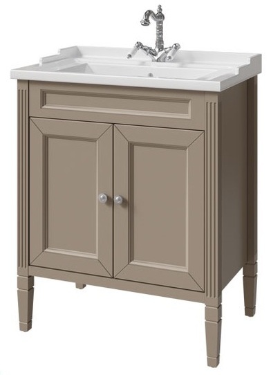 тумба напольная caprigo albion concept 70 34011-sf04 коричневый матовый