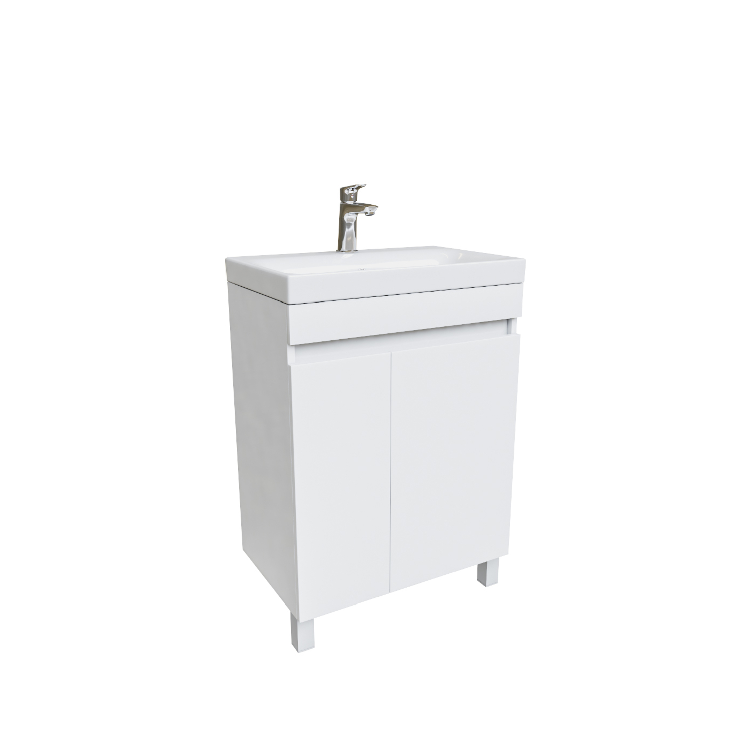 тумба с умывальником iddis zodiac 60 zod6cdfi95k 60x37 белый матовый