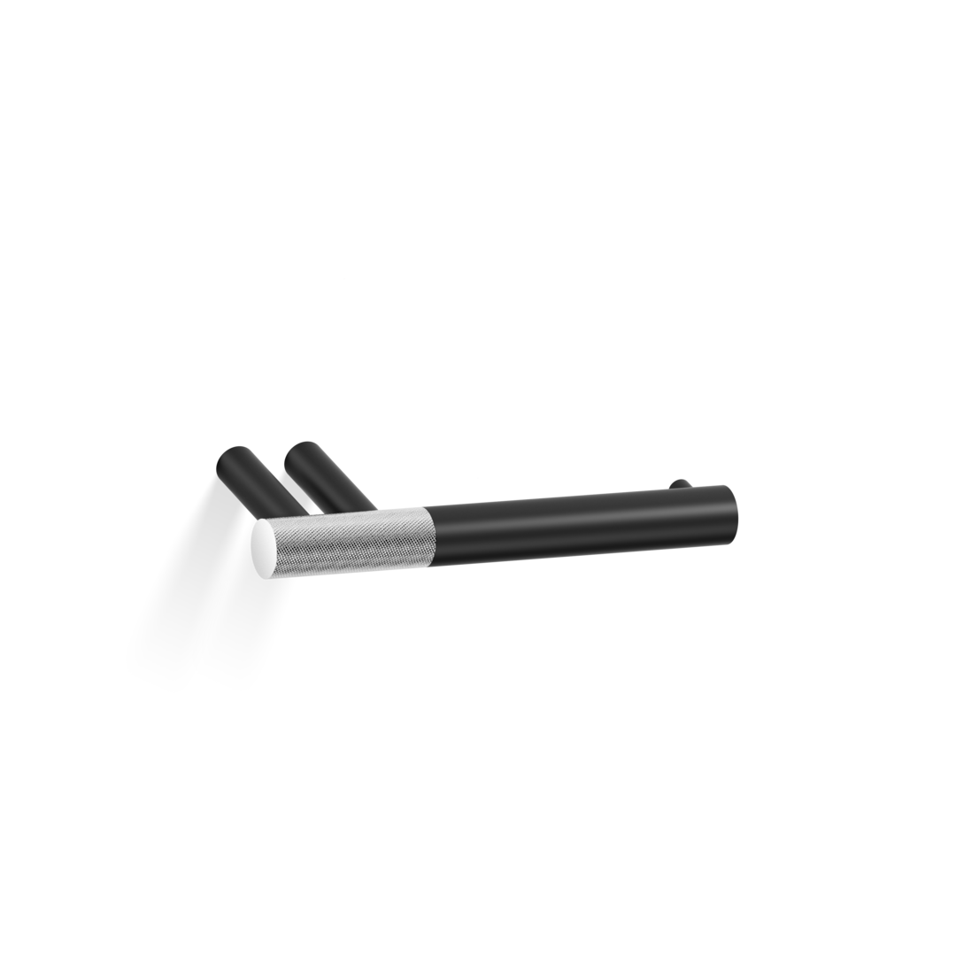 держатель туалетной бумаги decor walther club tph1 0855860 черный матовый/хром