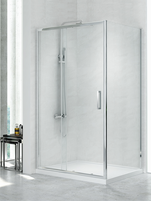 душевой уголок new trendy new corrina 120x80 стекло прозрачное