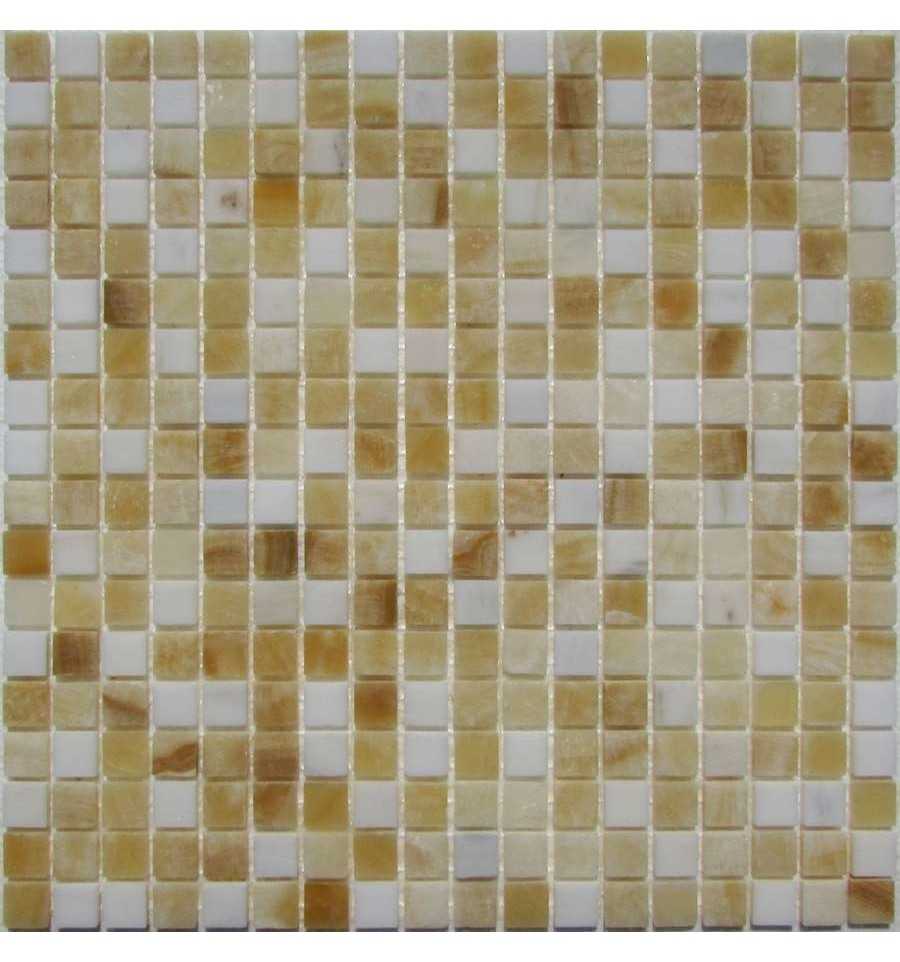 мозаика fk marble white golden onyx 15-4p 30 х 30