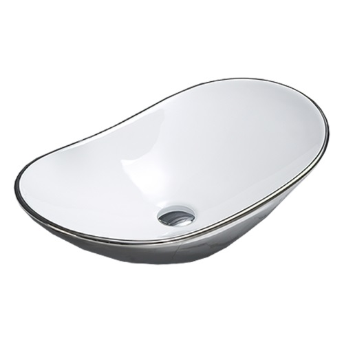 умывальник ceramalux 7811asw 61,5x36