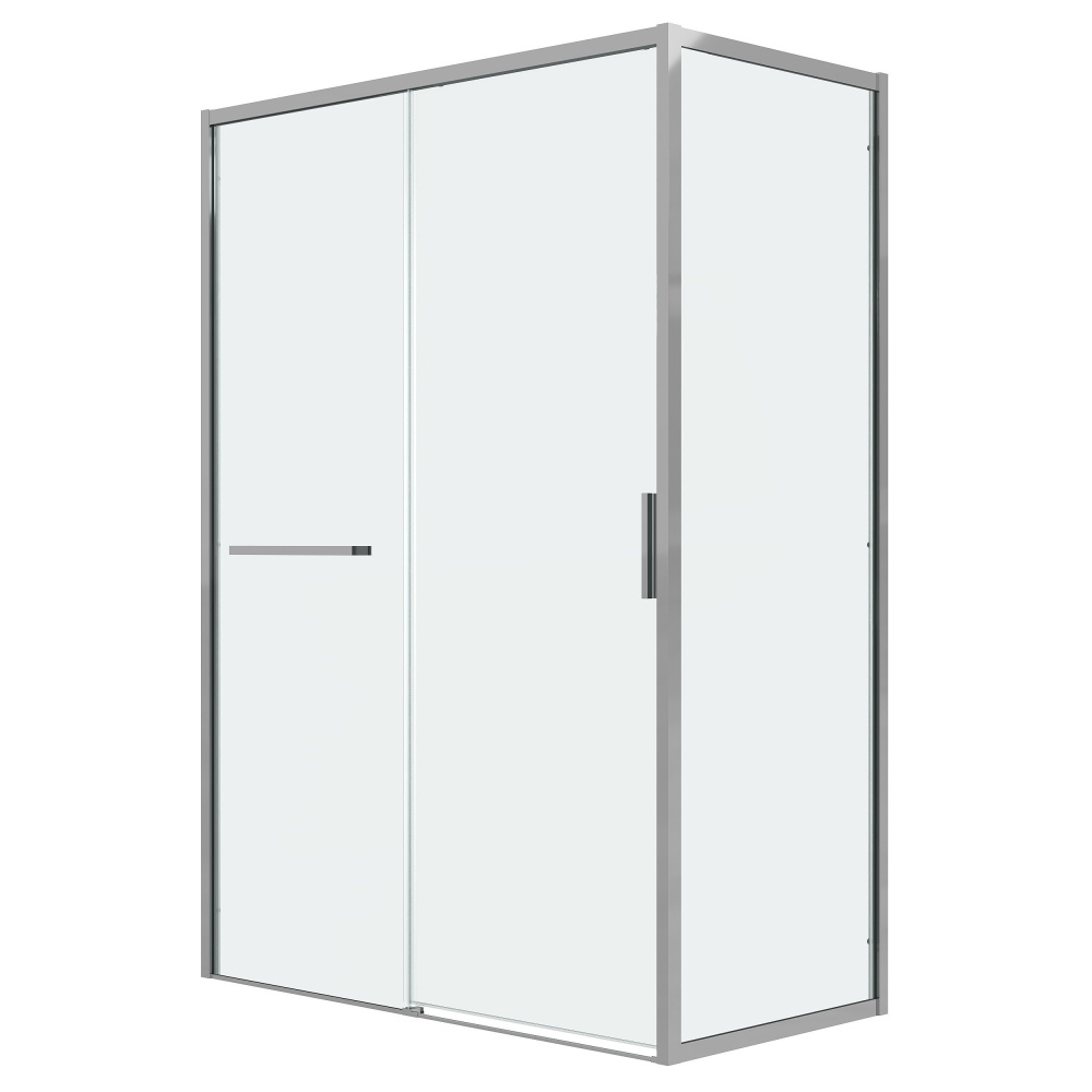 душевой уголок grossman style 130x90 стекло прозрачное / профиль хром