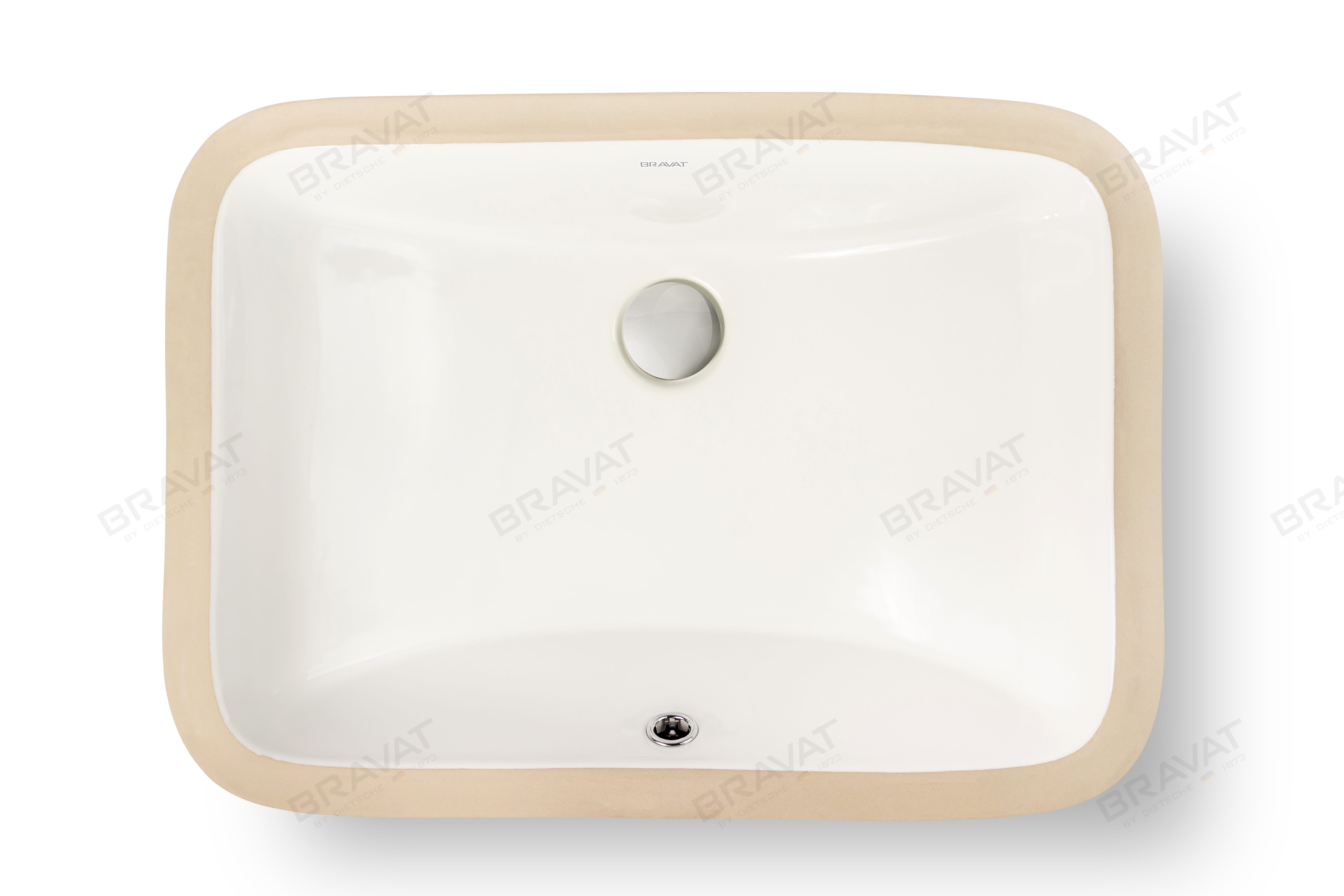 умывальник bravat c22131w-a-eng