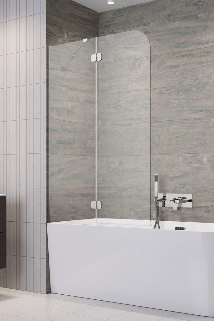 шторка на ванну radaway torrenta pnd 120x150 (прозрачное) левая