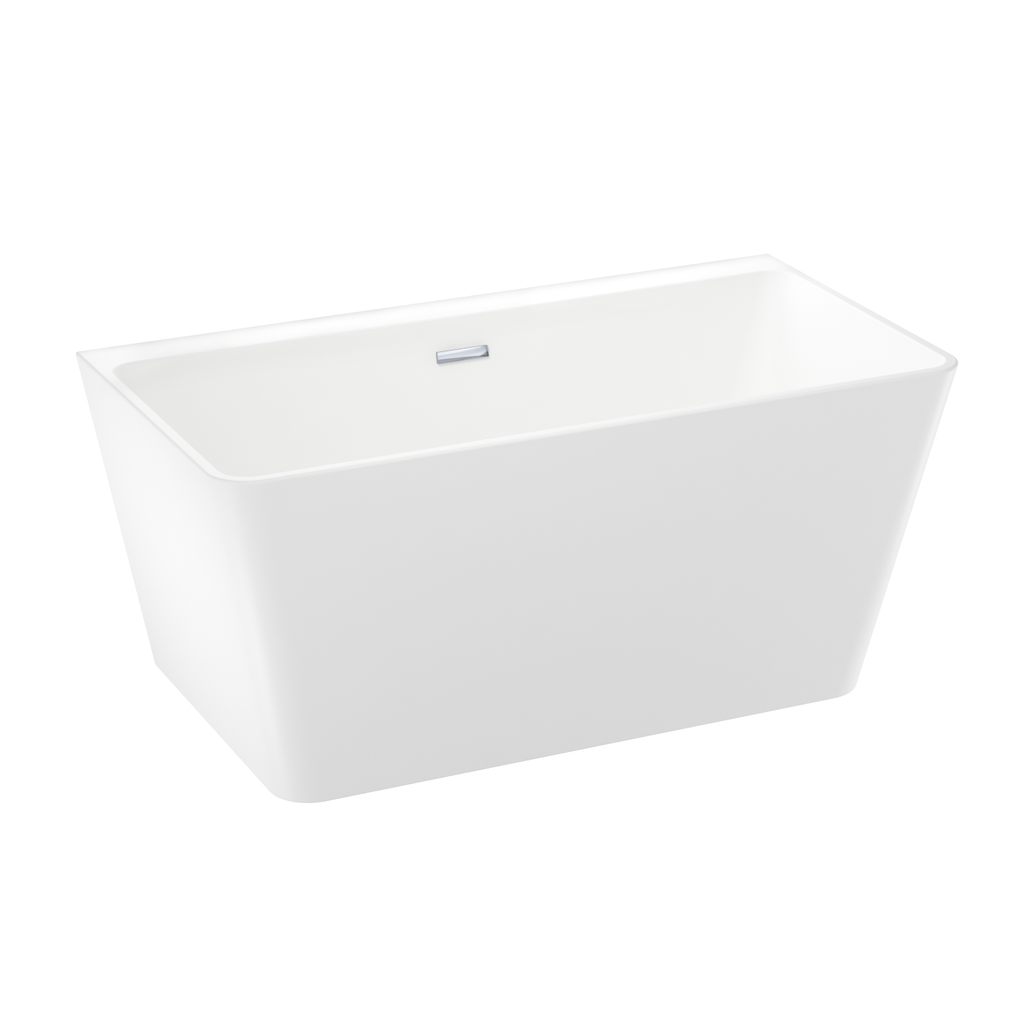 ванна акриловая wellsee graceful pro 140x74 белый глянец (слив-перелив хром)