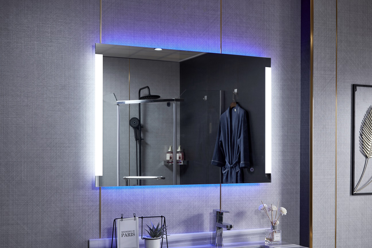 зеркало roxen porto 70x60 с led подсветкой