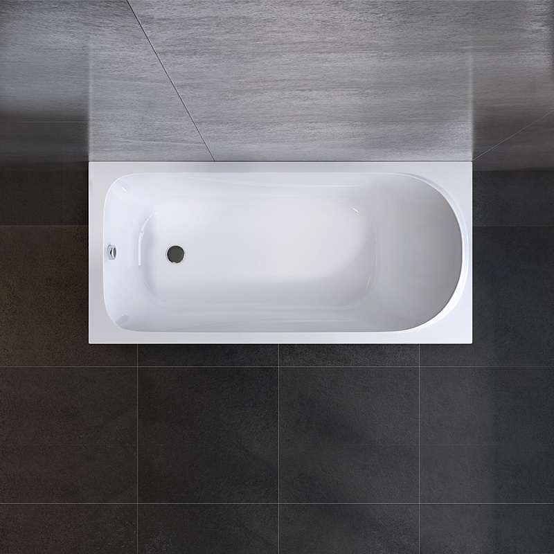 ванна акриловая am.pm sense w76a-150-070w-a 150x70 белая