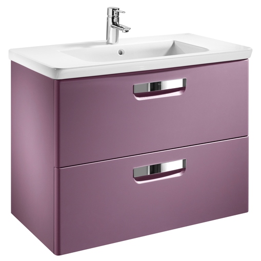 тумба под умывальник roca the gap zru9302740 фиолетовый