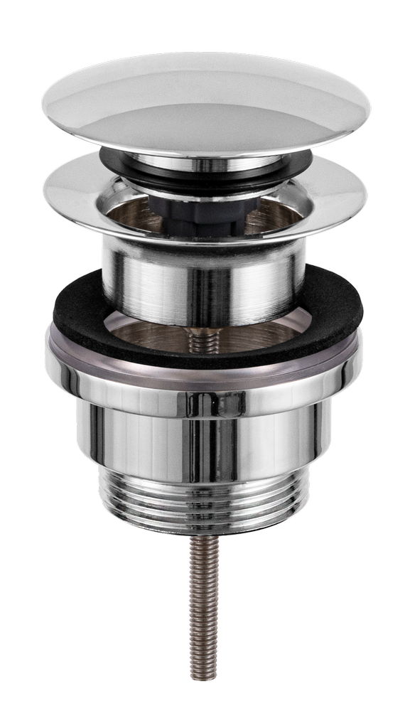 донный клапан универсальный 1”1/4 daniel a735r хром