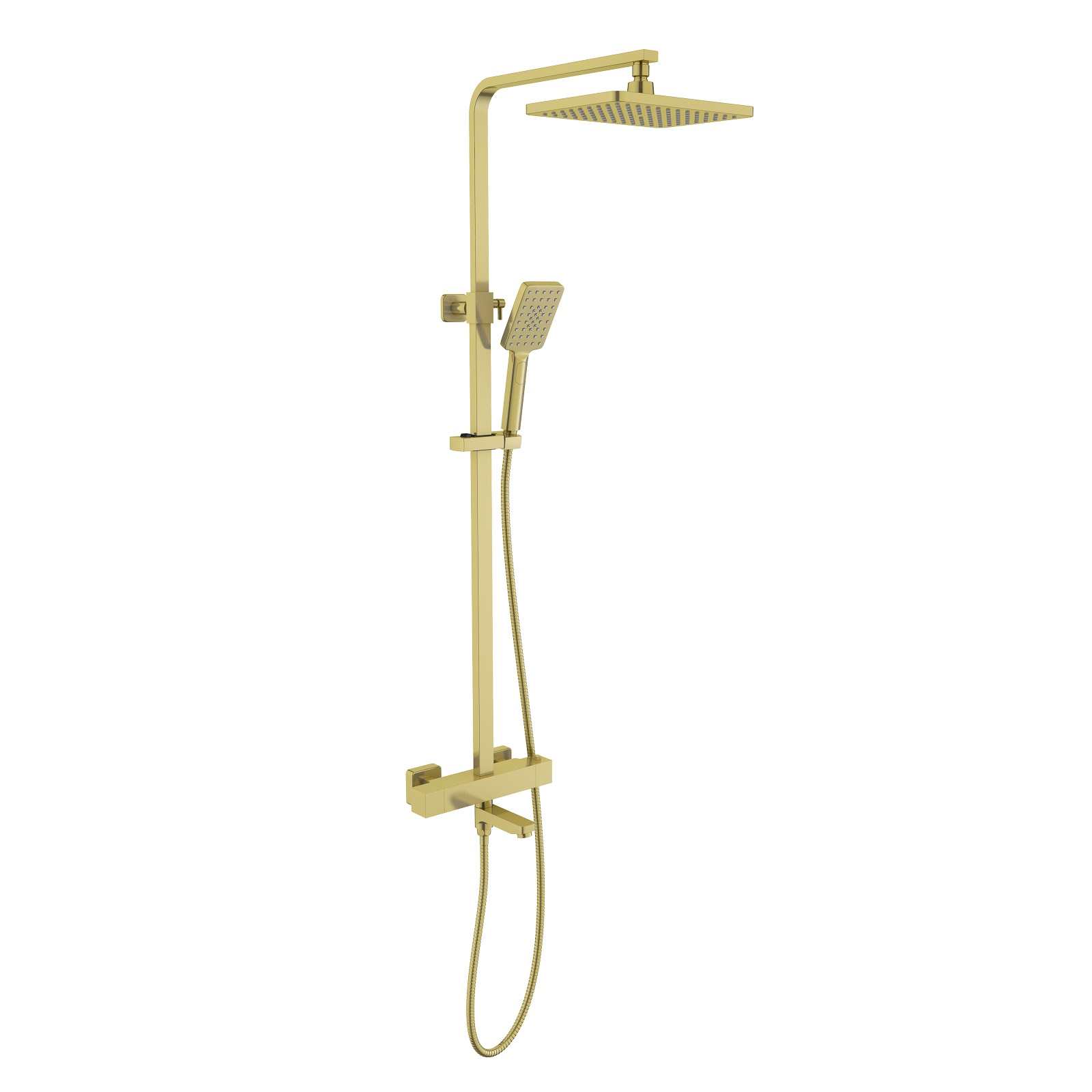 душевая стойка timo tetra-thermo sx-0169/17 золото матовое