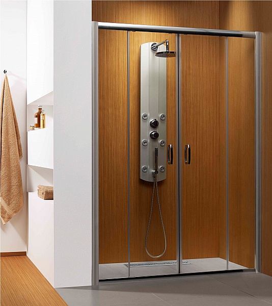 душевые двери radaway premium plus dwd 150x190 стекло прозрачное