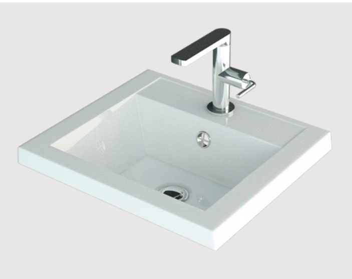 умывальник madera alice 50 50,3x35,1