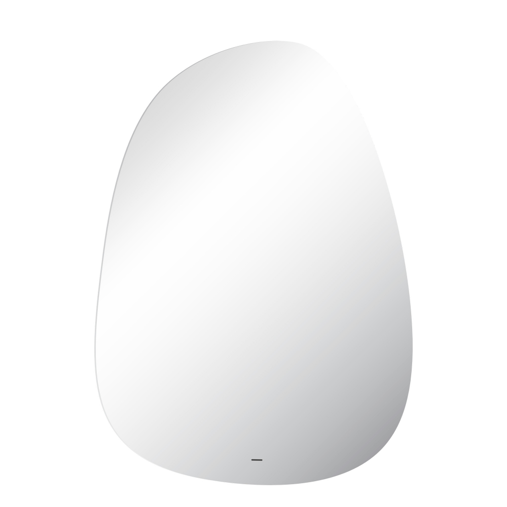 зеркало abber teil ag6501s 56x79 с подсветкой, бесконтактный выключатель, диммер