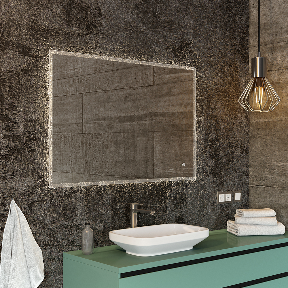 зеркало benetto стило 120x80 с led-подсветкой
