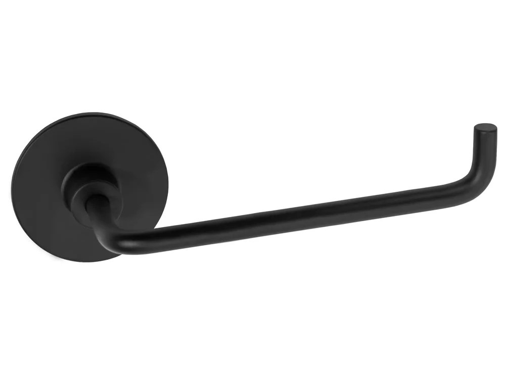 держатель туалетной бумаги rea black matt 77014 черный матовый