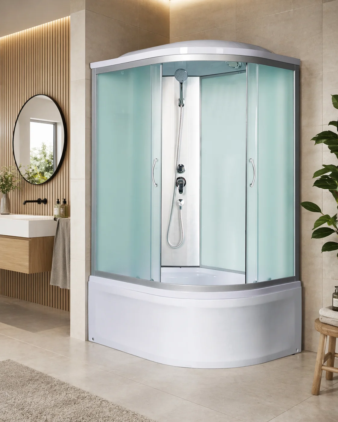 душевая кабина river desna 120/90/44 мт 120x90 l