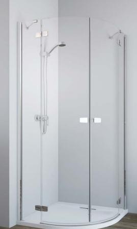 душевой уголок radaway fuenta new pdd 80x80 прозрачное/хром