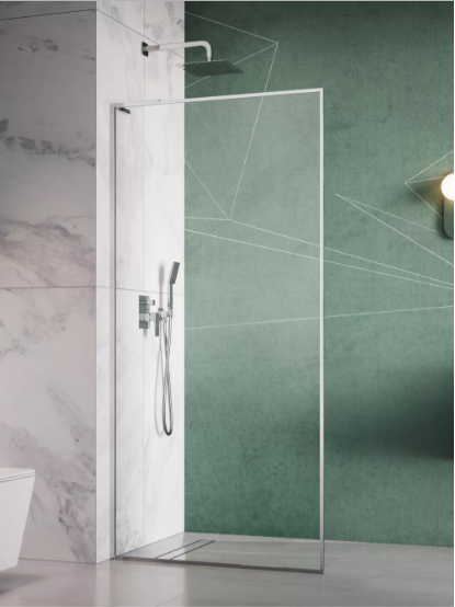 душевой уголок radaway modo f sl ii 85x200 левый, стекла прозрачные, профиль хром