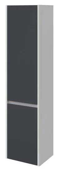 шкаф-пенал подвесной caprigo orlando 13850 r/l-b231/l810, черный матовый