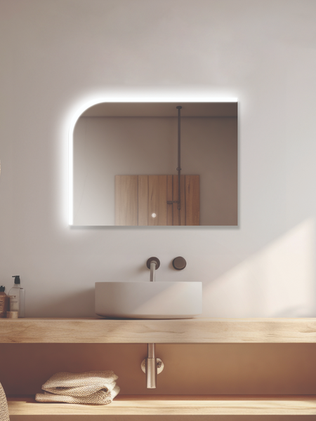 зеркало дабл-ю стокгольм лайт 80x60 с подсветкой