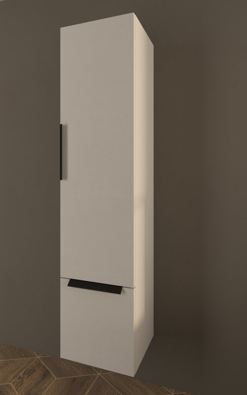 шкаф-пенал cezares urban 55183 spatolato bianco