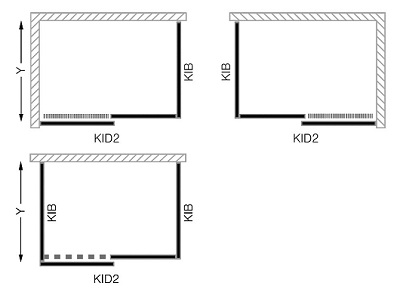 Душевой уголок Gutewetter Slide Square GK-863A 115x95 (хром) фото 4 душевой уголок gutewetter slide square gk-863a 115x95 (хром) фото 4