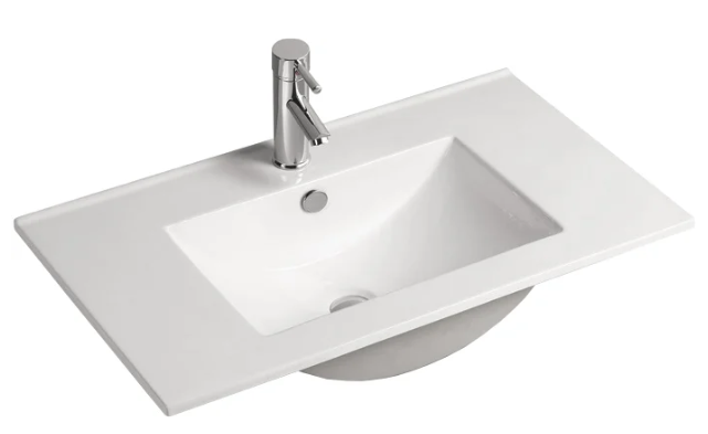 умывальник встраиваемый santiline sl-2102 (90) 90,5x46,3 белый