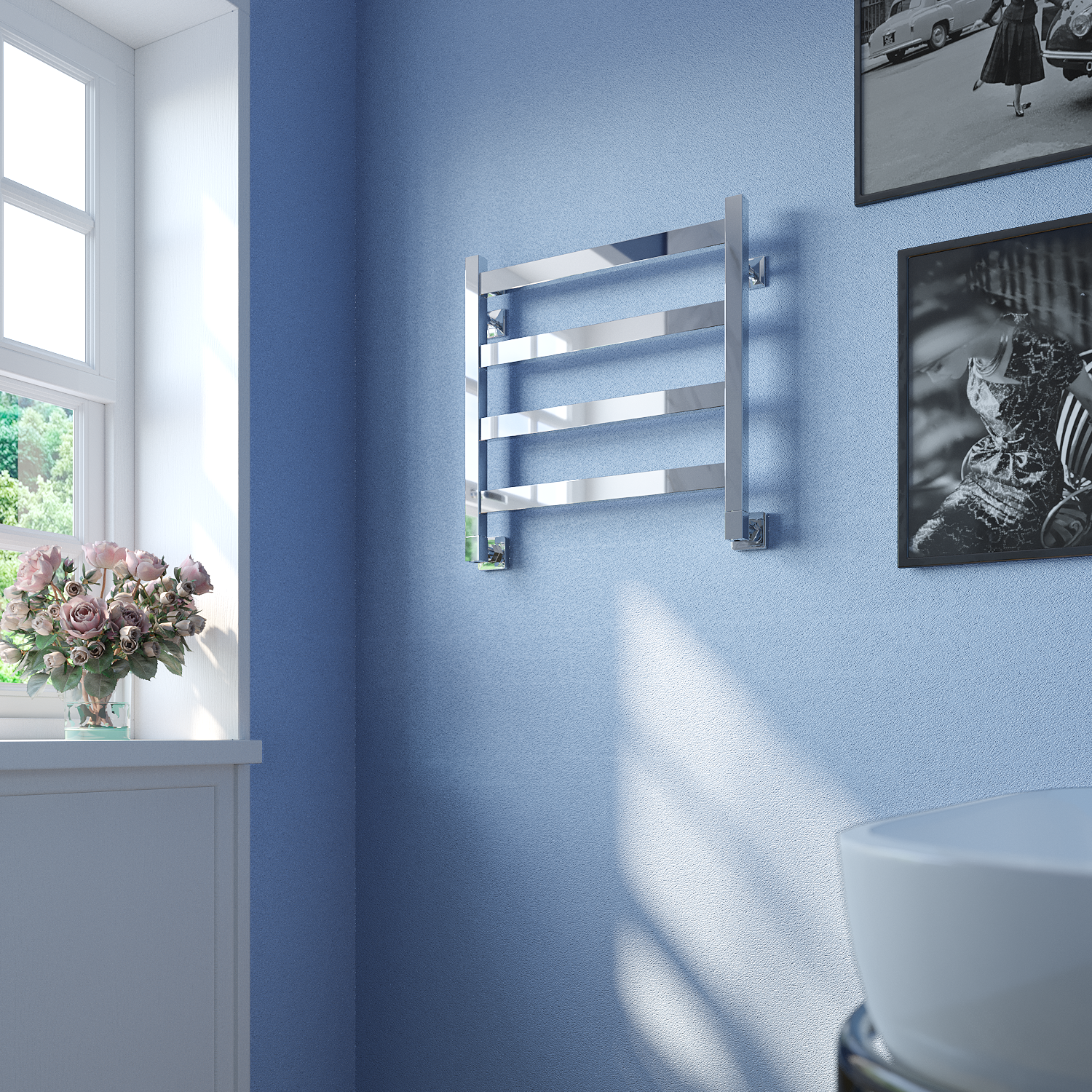 полотенцесушитель водяной stinox verona 50x50