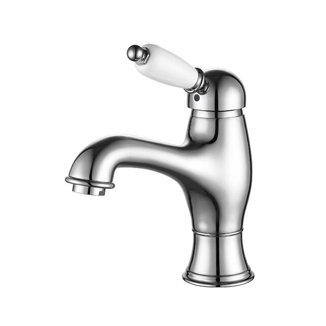 смеситель для умывальника caprigo adria uno 02-520-crm хром/белый